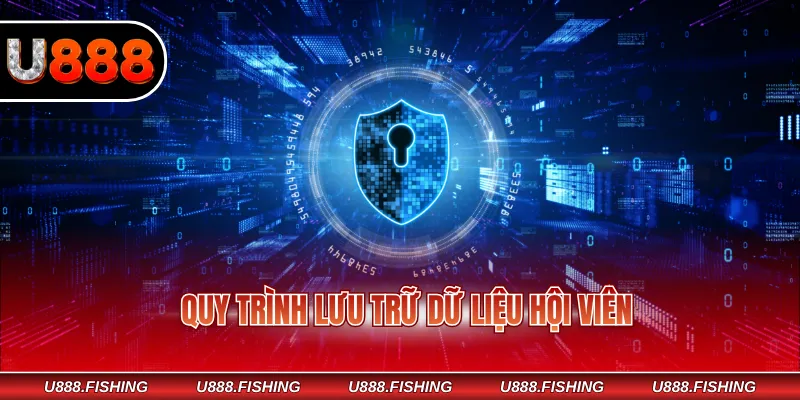 Chính Sách Bảo Mật U888 3 Quy trình lưu trữ dữ liệu hội viên