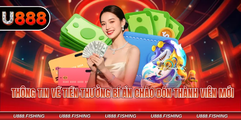 Tiền Thưởng Bí Ẩn Chào Đón Thành Viên Mới Tại U888 2 Thông tin về tiền thưởng bí ẩn chào đón thành viên mới